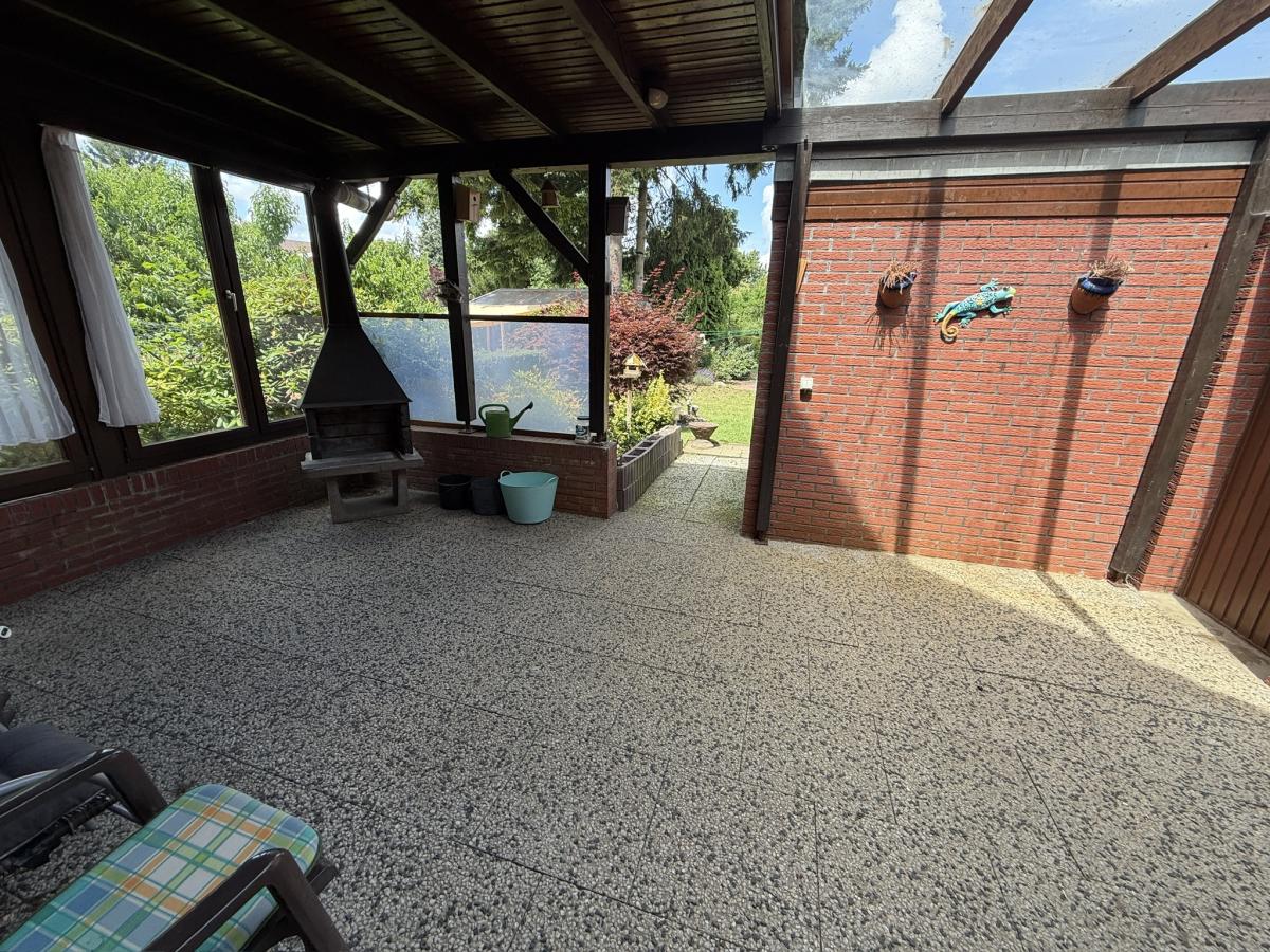 Überdachte Terrasse