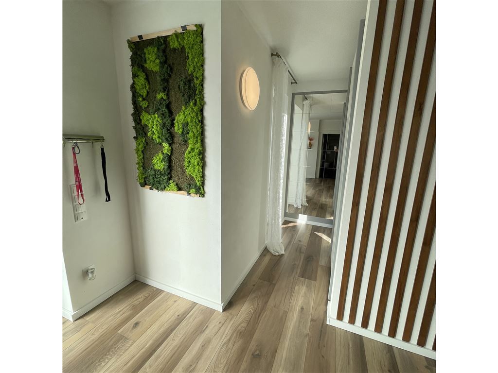 Garderobe mit Einbauschrank