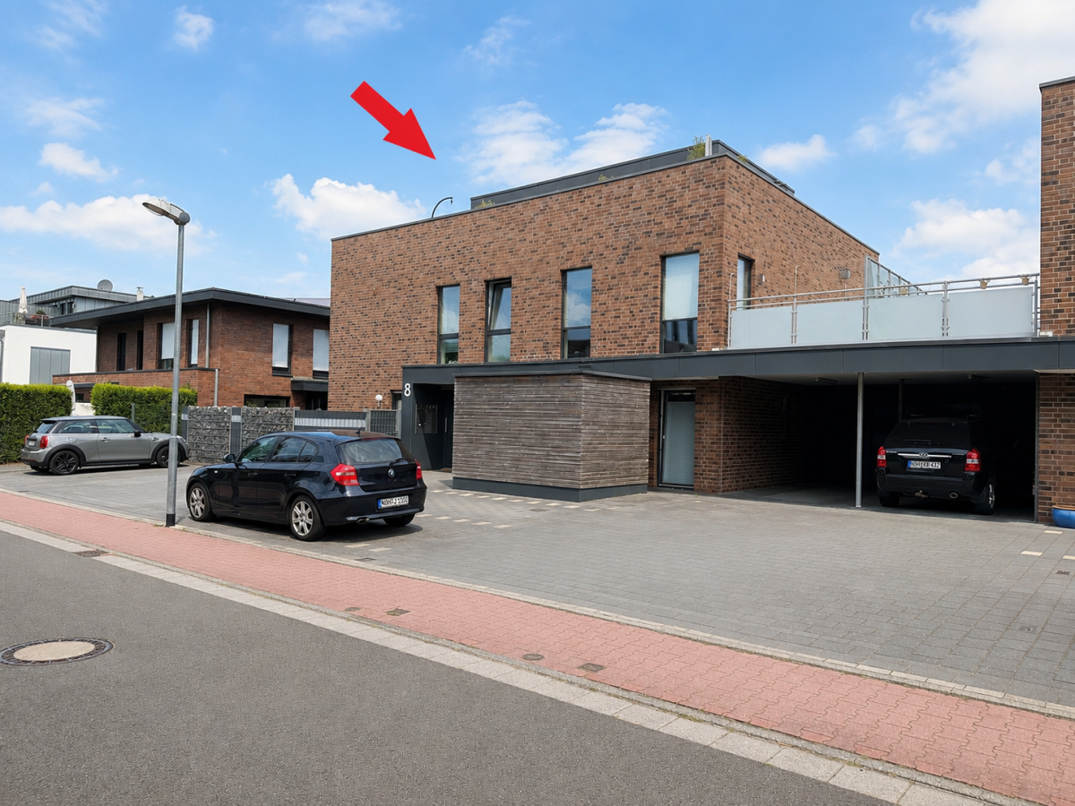 Penthouse (dieses Bild ist leicht digital überarbeitet, HImmel und Farben)