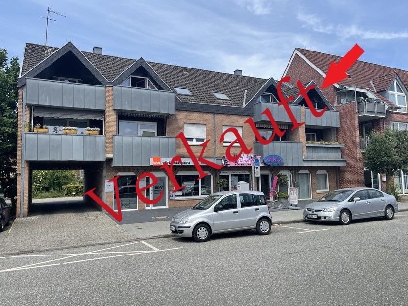 Nordhorn - Nordhorn-City: Dachgeschosswohnung mit Loggia!